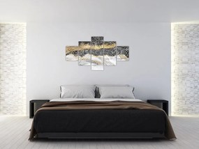 Obraz - Mandala w marmurze (125x70 cm)