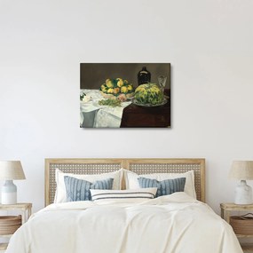 Obraz - Edouard Manet, Still Life with Melon and Peaches, reprodukcje (70x50 cm)