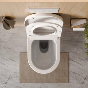 Toaleta myjąca Duravit SoleilPodgrzewana deska - Oświetlenie nocne - Odkamienianie