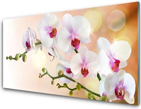 Panel Szklany Malowniczy Ogród Kwiatowy