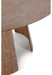 Okrągły stół w dekorze dębu ø 120 cm Zuri – MOME