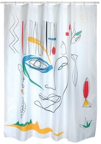 Zasłona prysznicowa 180x200 cm Faces – Spirella