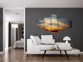 Obraz zachodu słońca (125x70 cm)