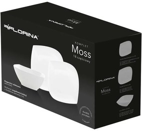 Florina 18-częściowy zestaw talerzy Moss