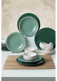 Ceramiczny zestaw talerzy 18 szt. – Hermia