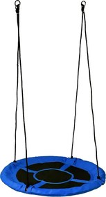 Huśtawka niebieska bocianie gniazdo 100 cm D8-N67