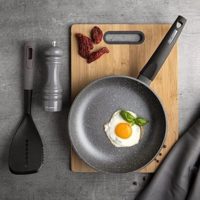 Florina Patelnia kamienna Lava Stone MG, 26 cm, szary, śred. 26 cm