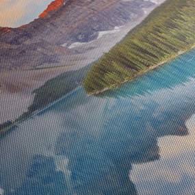Obraz - Górski krajobraz Kanady (125x70 cm)
