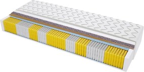 Materac MALAGA MULTIPOCKET - Rozmiar: 185x225 cm, Wysokość: 18 cm