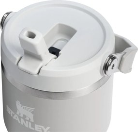 Jasnoszary termos ze stali nierdzewnej 600 ml IceFlow™ Flip Straw 2.0 Tumbler Ash – Stanley