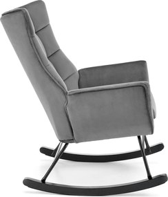 Fotel bujany Bazalto w nowoczesnym stylu