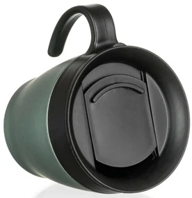 Banquet Podróżny kubek termiczny TAZZA 330 ml,zielono-szary