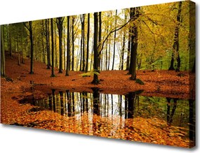 Obraz na płótnie Głęboka Zieleń Lasu