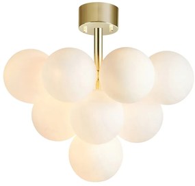 Lampa sufitowa Markslöjd Merlot Plafond 13L Brass
