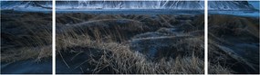 Obraz z widokiem na islandzkie szczyty (170x50 cm)