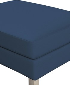 Pokrowiec na podnóżek Karlstad kolor granatowy