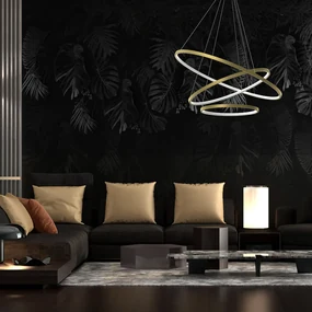 Lampa wisząca HOOP GOLD 93W LED