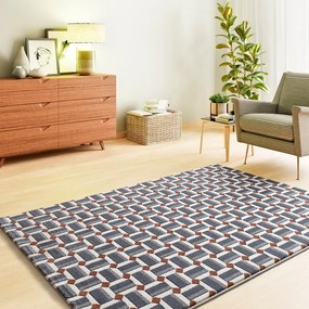 Niebieski dywan 200x290 cm Amara – Universal