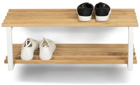 Biały metalowy regał na buty Marco – Spinder Design