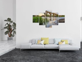 Obraz - Most kolejowy w Richmond (125x70 cm)