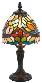 Endon 64331 - Lampa stołowa Tiffany SYLVETTE 1xE14/40W/230V śr. 15 cm