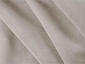 Beżowa aksamitna rozkładana sofa 209 cm Shannon – Cosmopolitan Design