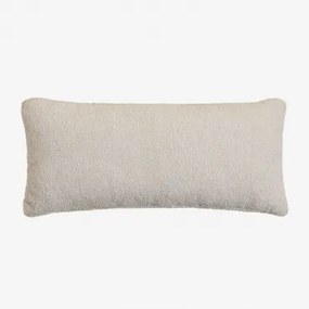 Poduszka Prostokątna 70x30 Cm Z Barankiem Borjan Chenille Biały - Sklum