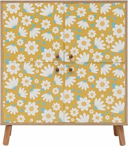 Szafka Posy White and Yellow