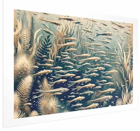 Plakat Oceaniczna przyroda 30x21 cm bez ramy z marginesem ARTGEIST B
