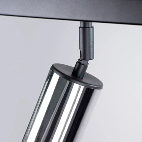 Listwa oświetleniowa WINX 4L czarna/chrom SOLLUX  LIGHTING