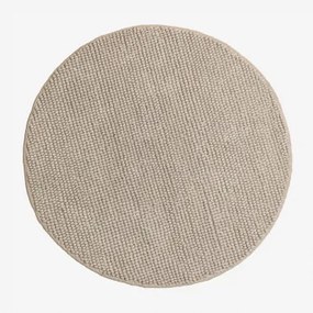Dywan Okrągły (ø120 Cm) Rambin Nature & Ø120 Cm - Sklum