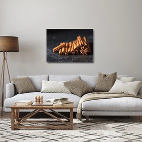 Obraz na szkle - cynamon (70x50 cm)