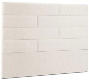 Beżowy tapicerowany zagłówek 140x120 cm NY – Cosmopolitan Design