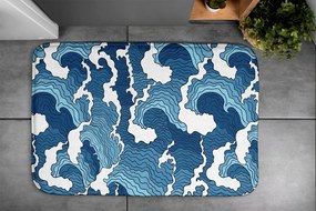 Dywanik łazienkowy Dywanik łazienkowy Fale Japońskie