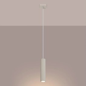 Brilagi - LED żyrandol na lince CRESTO 1xGU10/10W/230V kremowy