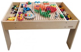 Masterkidz drewniany stół edukacyjny + akcesoria stem wall