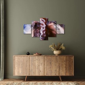 Obraz - Fioletowy marmur N⁰3 (125x70 cm)