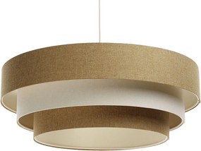 Lampa wisząca ERUTAN TRIPLE żółta/kremowa