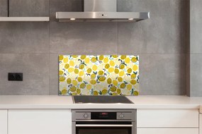 Szklany Panel Cytryny
