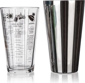 Szklany shaker do koktajli Banquet AKCENT, 0,45 l