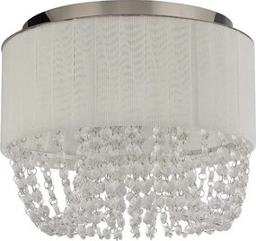 Searchlight 62617-3CC - Lampa sufitowa BELLANO 3xG9/7W/230V Ø 30 cm biała