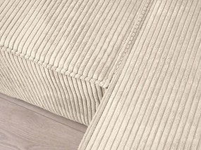 Rozkładana narożna sofa SMART COSARO kremowa, dwustronna + 2 poduszki GRATIS