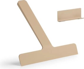 Beżowa ściągaczka z uchwytem 22 cm Ume – Zone