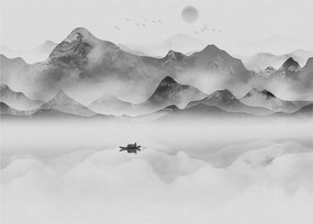 Obraz - Japońskie jezioro (70x50 cm)