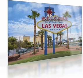Obraz na szkle - Las Vegas (70x50 cm)