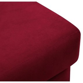 Czerwony aksamitny podnóżek Kyoto – Cosmopolitan Design