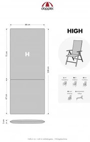 SPOT 5900 high - poduszka na krzesło i fotel