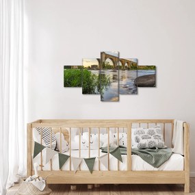 Obraz - Most kolejowy w Richmond (125x70 cm)