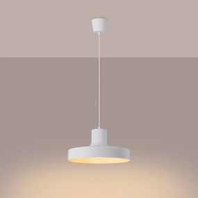 Lampa wisząca BILO biała SOLLUX  LIGHTING