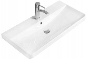 Mexen Dagna umywalka wpuszczana w blat 81 x 39 cm, biała - 21998000
